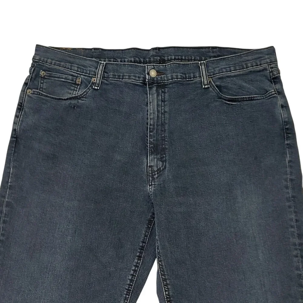 Levi's 541 Jeans Mens 42x31 Blue Straight Leg Stretch Work Comfort Durable Denim